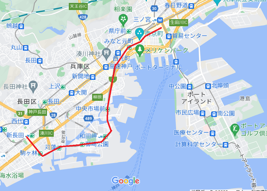 神戸市営地下鉄海岸線を歩いてみました ・ 【公式】神戸の弁護士